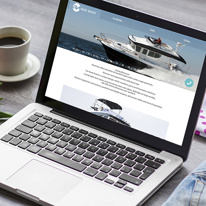 Marketing Email Sample for “Range Marine” Company