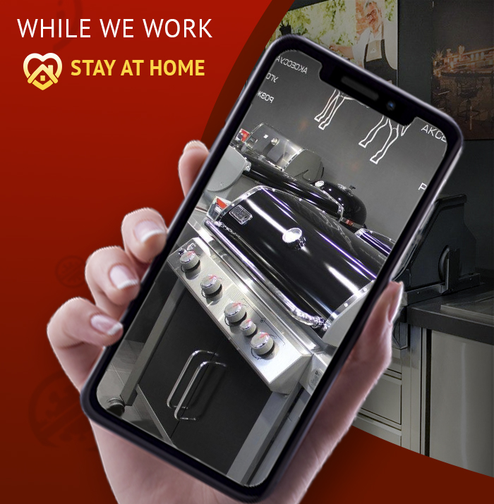 Web-Banner for a Grill Company