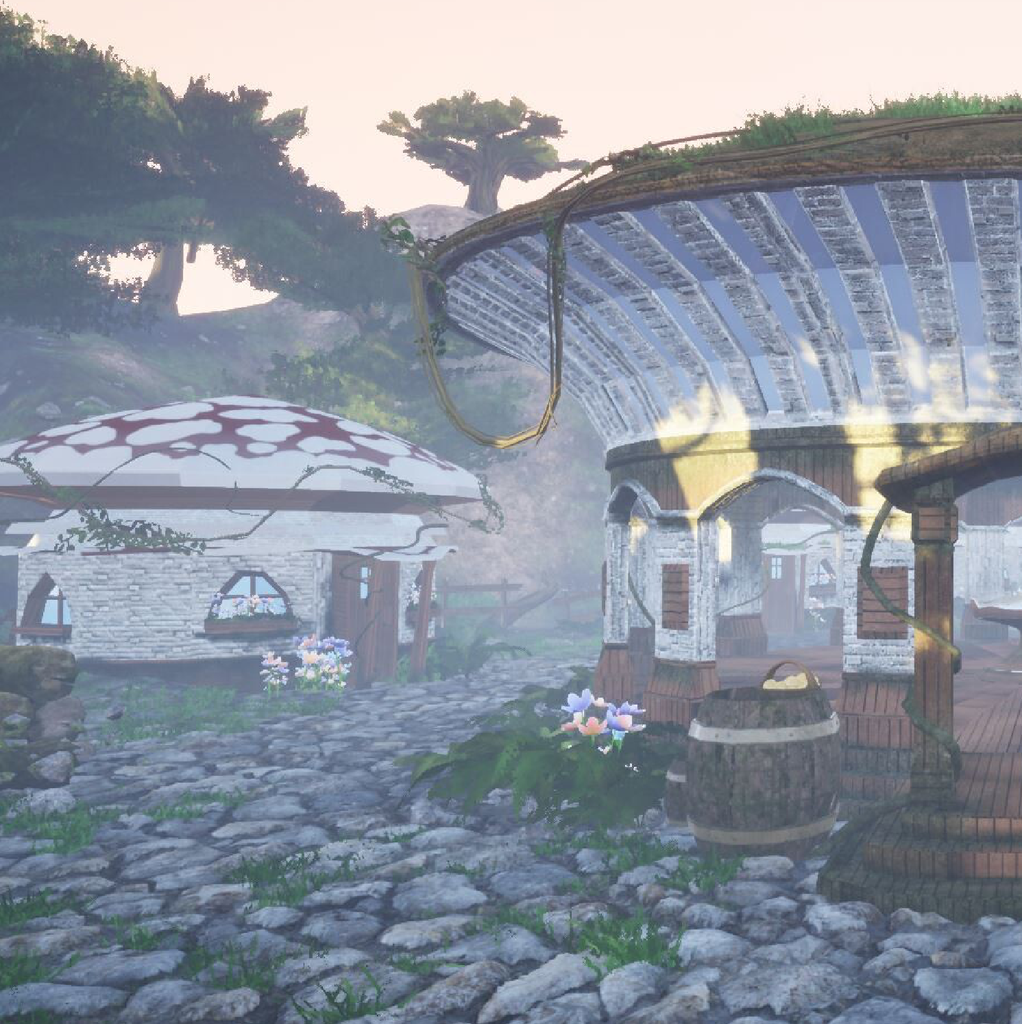 Mushrooms city
