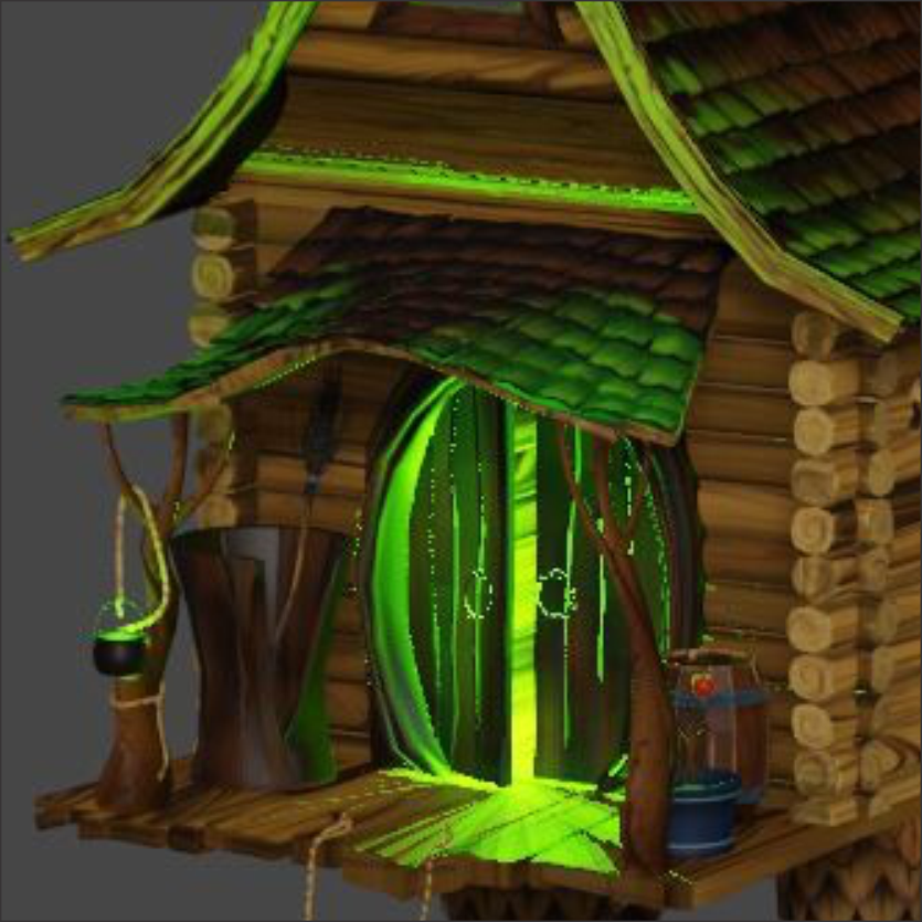 A hut on chicken legs